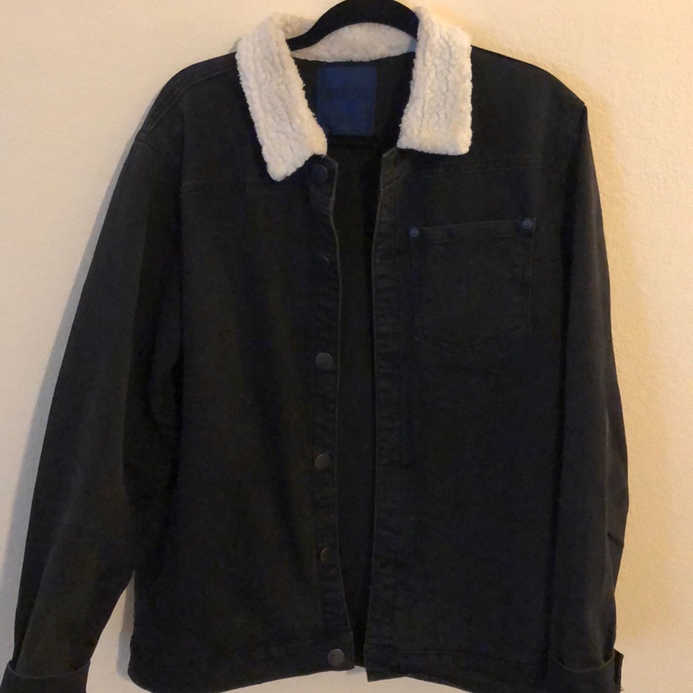 Ezekiel black Denim coat.